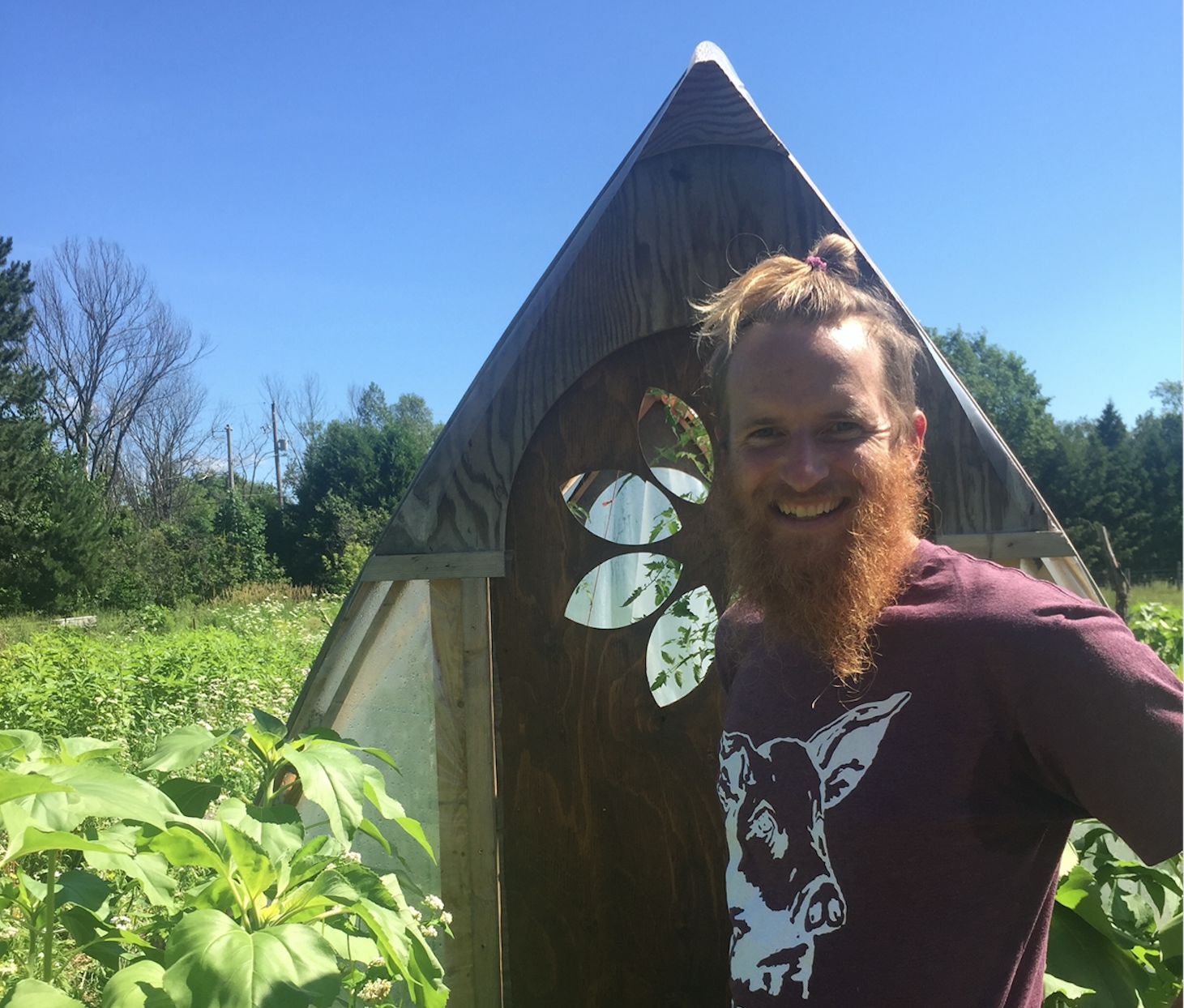 dirt church bent wood greenhouse for seedlings the seed