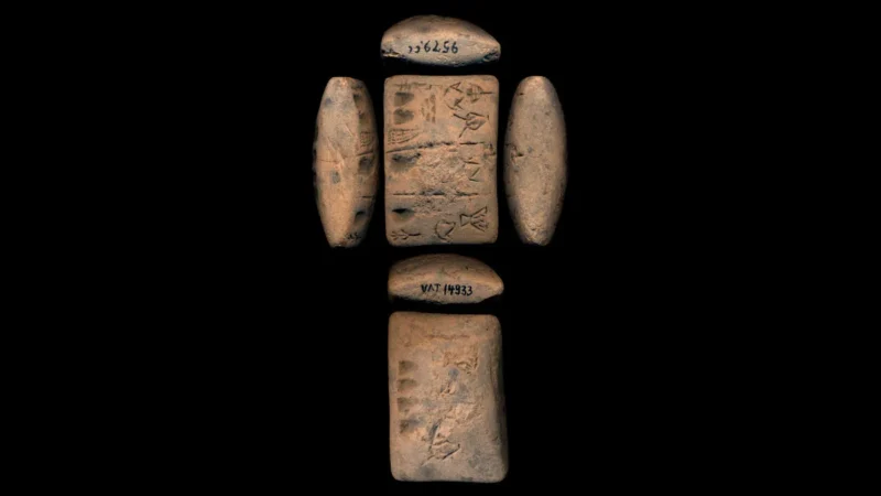 The origins of writing may be traced to clay tablets in Iraq