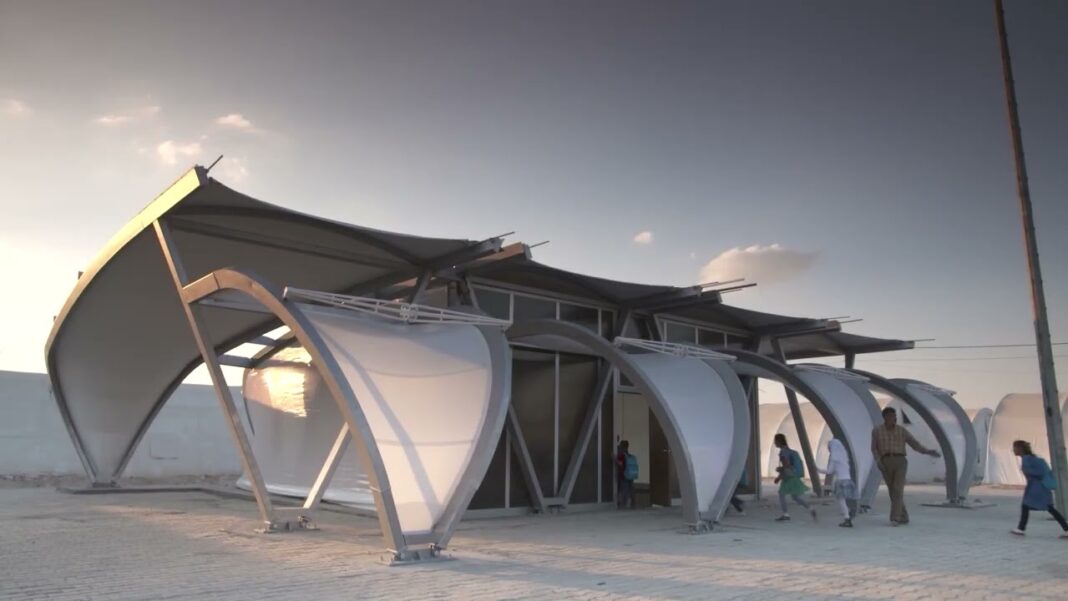 Zaha Hadid refugee tents
