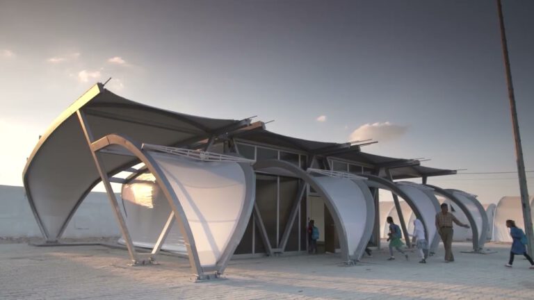 Zaha Hadid refugee tents